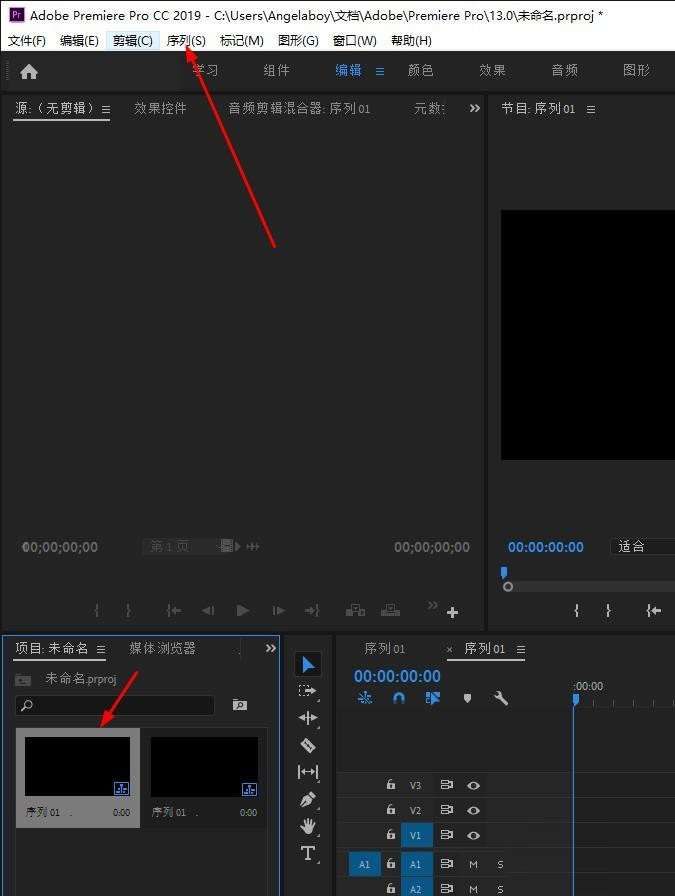 Pr怎么添加标准化轨道-Pr添加标准化轨道的方法 www.qinpinchang.com