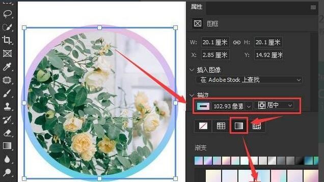 ps2021边框颜色如何调整-ps2021调整边框颜色的方法 www.qinpinchang.com