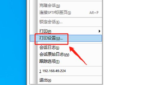 SecureCRT怎么设置打印纸张大小-设置打印纸张大小的方法 www.qinpinchang.com