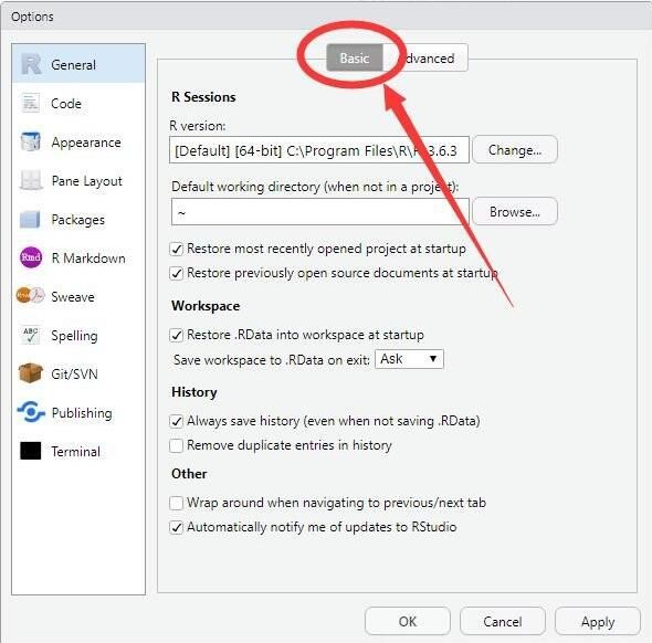 RStudio默认工作目录如何设置-RStudio设置默认工作目录方法 www.qinpinchang.com