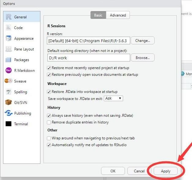 RStudio默认工作目录如何设置-RStudio设置默认工作目录方法 www.qinpinchang.com