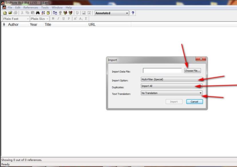 Endnote如何导入数据-Endnote导入数据方法介绍 www.qinpinchang.com