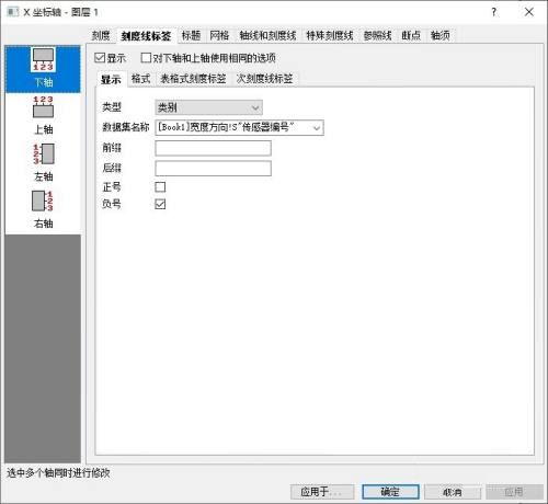 origin2020如何设置倾斜横坐标-origin2020设置倾斜横坐标的方法 www.qinpinchang.com