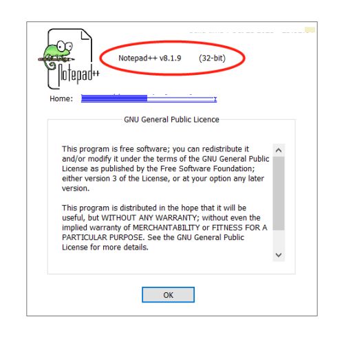 Notepad++怎么查看版本号-Notepad++查看版本号的方法 www.qinpinchang.com