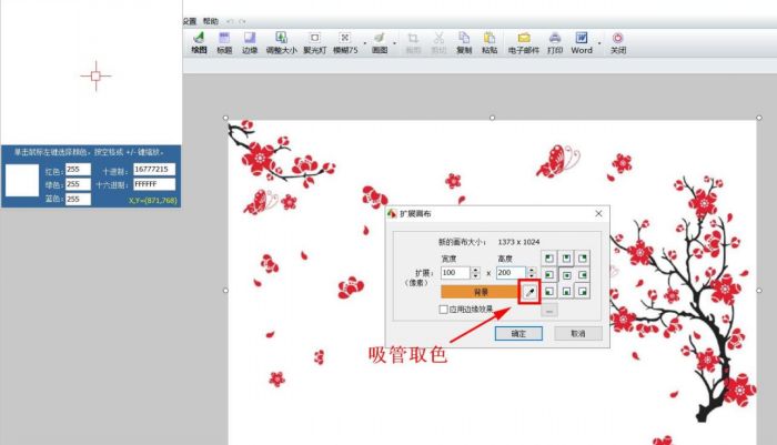 FastStone Capture怎么扩展画布大小-扩展画布大小方法 www.qinpinchang.com