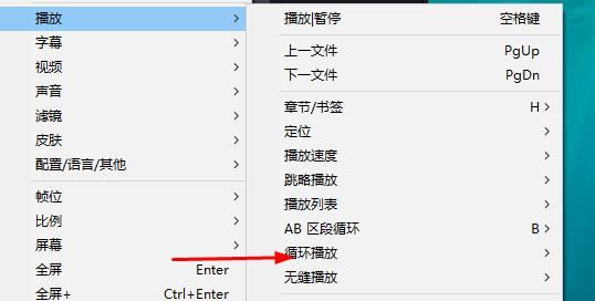 PotPlayer怎么设置循环播放-PotPlayer设置循环播放的方法 www.qinpinchang.com