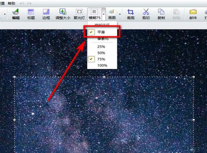 FastStone Capture怎么虚化图片-虚化图片的操作方法 www.qinpinchang.com