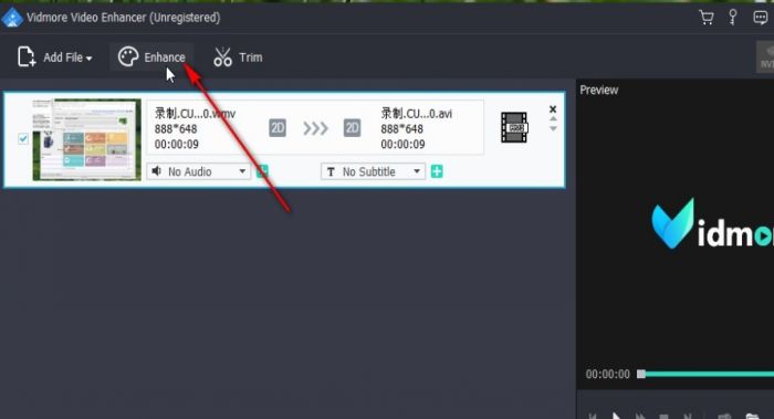 Vidmore Video Enhancer给视频降噪-Vidmore Video Enhancer给视频降噪方法 www.qinpinchang.com