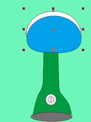 CorelDRAW怎么绘制小夜灯-CorelDRAW绘制小夜灯方法 www.qinpinchang.com