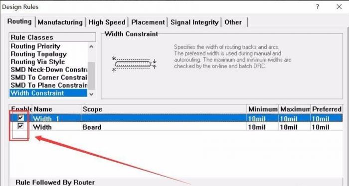 Protel99se怎么设置PCB线宽-Protel99se设置PCB线宽方法 www.qinpinchang.com