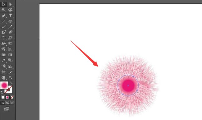 ai怎么绘制毛毛球卡通图形-ai绘制毛毛球卡通图形方法 www.qinpinchang.com