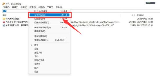 Everything怎么查找全部文件-Everything查找全部文件的方法 www.qinpinchang.com