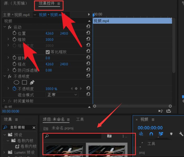 Pr怎么将视频添加放大效果-Pr将视频添加放大效果的方法 www.qinpinchang.com