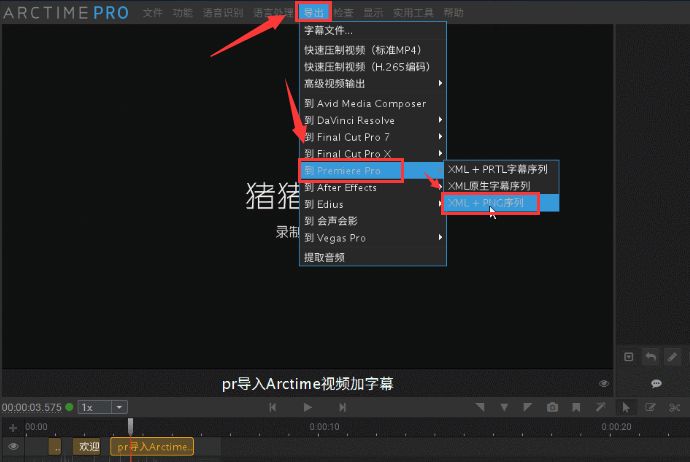 arctime字幕输出路径怎么设置-arctime设置字幕输出路径方法 www.qinpinchang.com