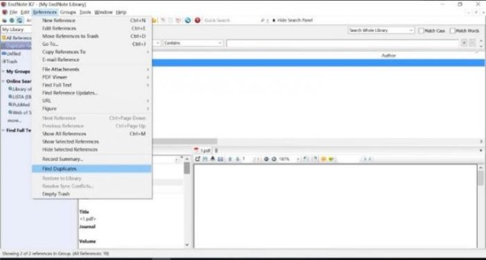 \ Endnote如何查找重复文献-Endnote重复文献查找方法 www.qinpinchang.com