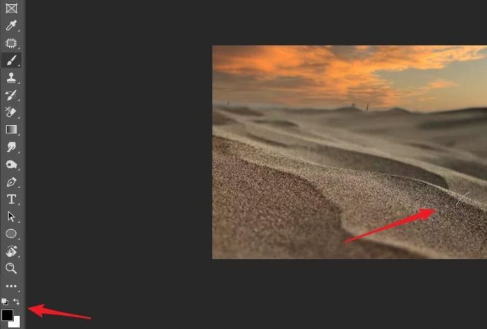 ps2021如何为沙漠设置天空-ps2021为沙漠设置天空的方法 www.qinpinchang.com