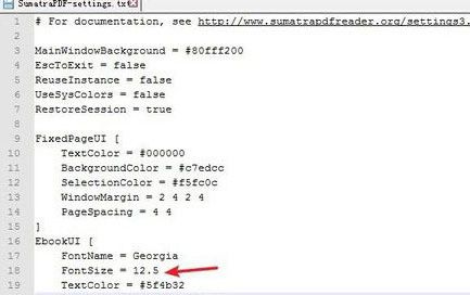 SumatraPDF怎么调节字体大小-SumatraPDF调节字体大小方法 www.qinpinchang.com