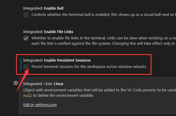 vscode怎么设置持久会话-vscode设置持久会话的方法介绍 www.qinpinchang.com